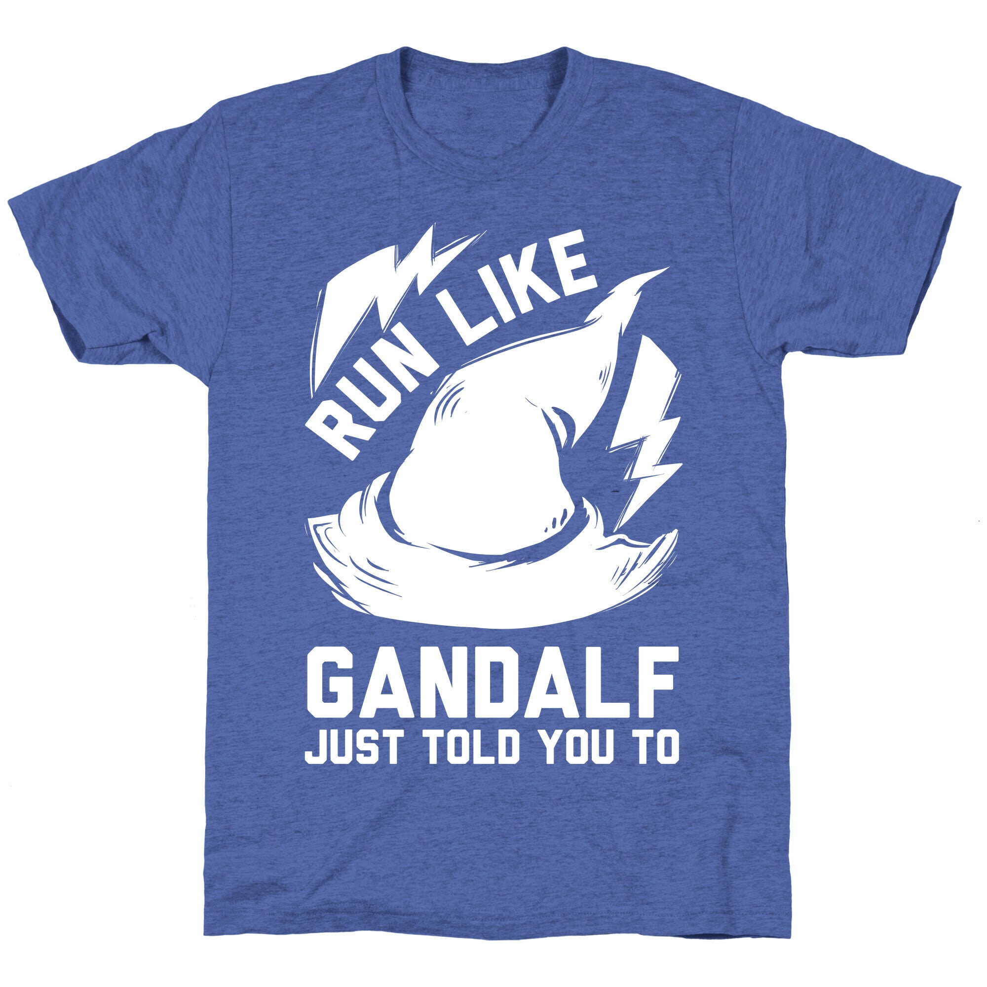 Run Like Gandalf Unisex Triblend Tee